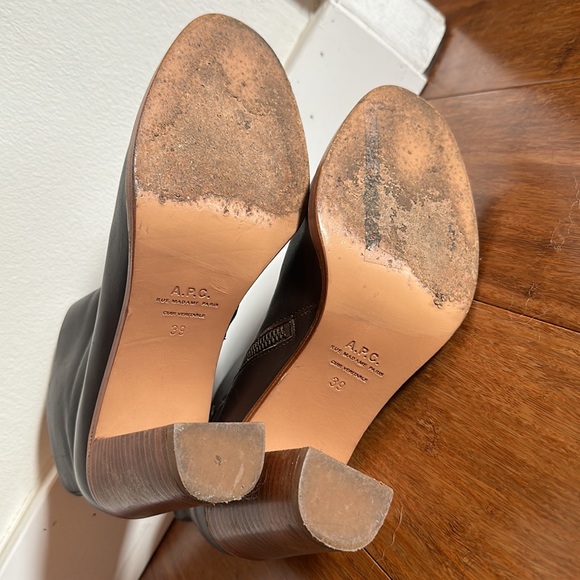 A.P.C. Brown booties - Size 39 - Picture 5 of 5
